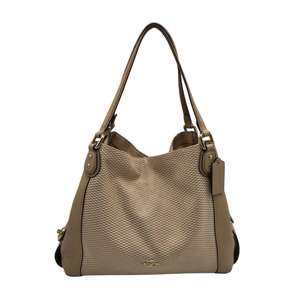 Coach Beachwood Jacquard Edie 31 Shoulder Bag 28895